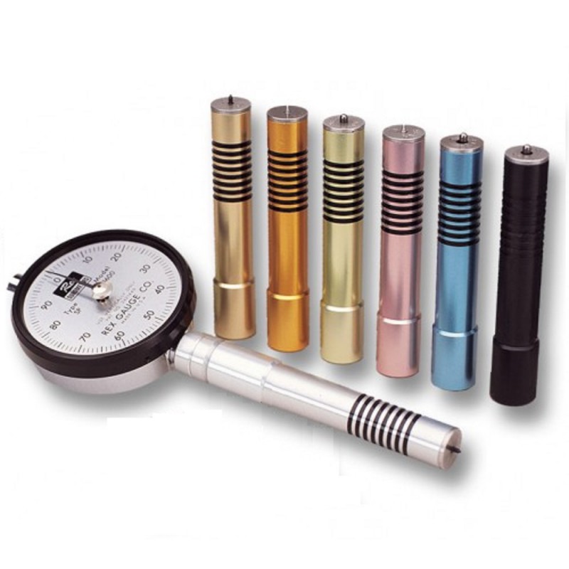 Durometer Hardness Tester ASTM A, D, B, C, DO, O, OO, M, OOO Durometers