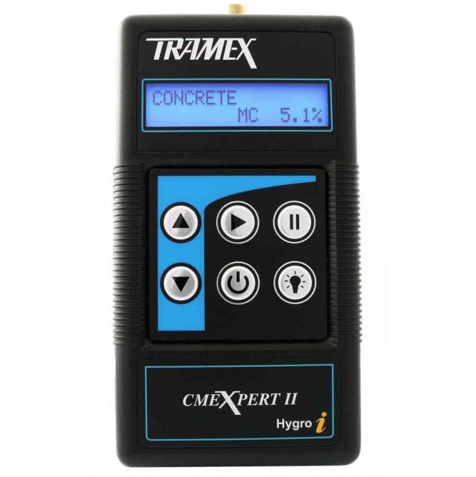 Digital Concrete Moisture Meter Tramex CMEXpert II Checkline Europe