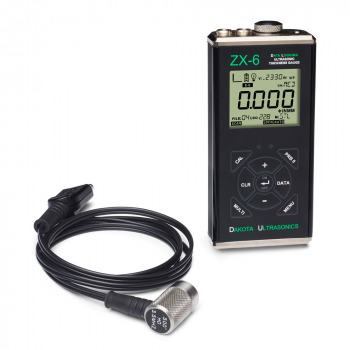 ZX-6DL Thru-Paint Ultrasonic Wall Thickness Gauge with Data memory and USB Output